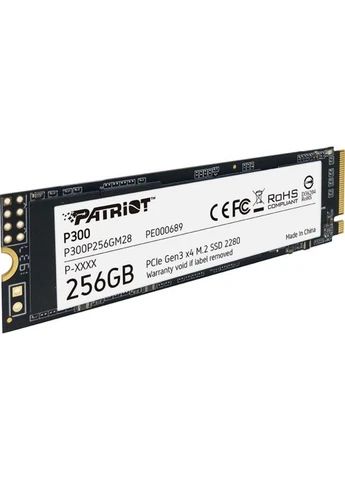 Накопитель SSD 256GB P-300 M.2 PCIe 3.0 x4 NVMe TLC (P300-P256GM28) Patriot (402627574)