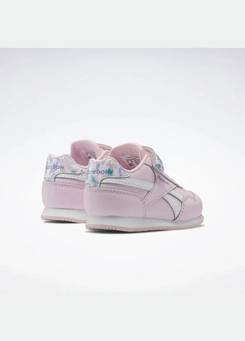 Рожеві всесезонні кросівки royal classic jogger 3 pixel pink cloud white purple oasis Reebok