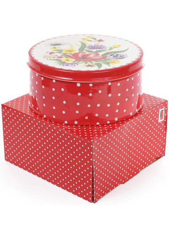 Керамическая банка Акварель 1115мл для хранения печенья и конфет стильная посуда для кухни Bona (368980763)