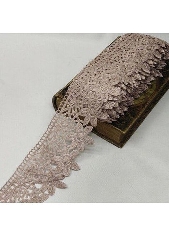 (1 м) Кружево макраме 9 см (13 м) цвет - пудровый (M729-93-092) Plus-plus (352743115)