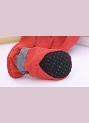 Взуття для котів Pet Style "Хутро" Червоні 4 No Brand - (323232726)
