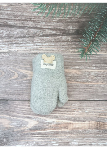 Подвійні рукавички тедді для хлопчиків і дівчаток 0-2 роки No Brand (360534141)