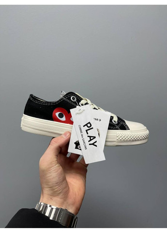 КЕДИ ЖІНОЧІ CONVERSE DES GARÇONS PLAY X LOW КОНВЕРС No Brand білі демісезони (367175090)