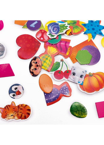 Гра розвиваюча з липучками. "Бізі бук. Для малят" Vladi toys (365657793)