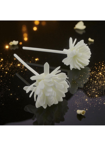 Аромадифузор Encounter парфум для дому з ротанговою кулькою та квіткою натуральний аромат Прозорий 160_1_0_1C No Brand (369489535)