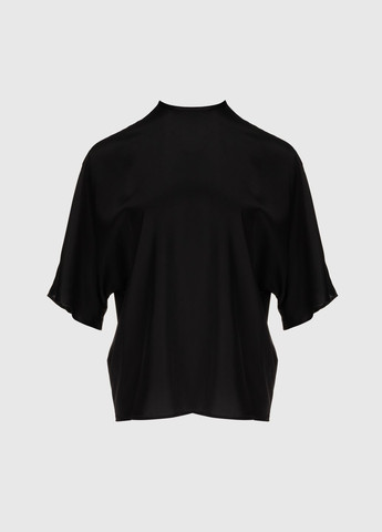 Чорна демісезонна блуза Lefon