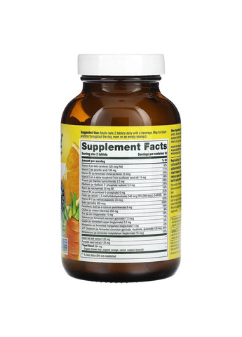 Вітаміни для чоловіків 55 + Multi for Men 55+ Mega Food, 120 таблеток MegaFood (368302992)