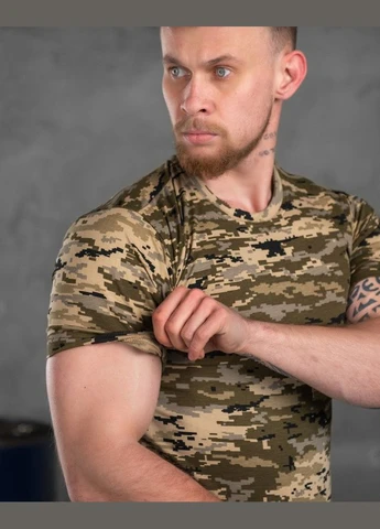 Тактична чоловіча футболка піксель No Brand (300374906)