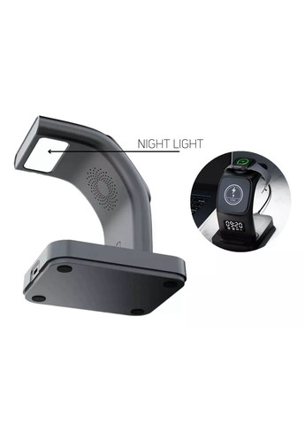 Бездротова Зарядна станція-годинник ET-WC37 15W Earldom (301087015)