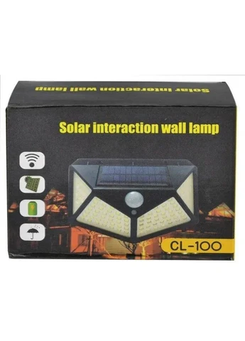 Фонарь уличный с датчиком движения на солнечной батарее UKC CL-100 Solar (389101613)