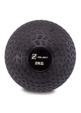 М'яч набивний слембол для кросфіту рифлений Slam Ball FI-7474 2 кг FDSO (290109303)