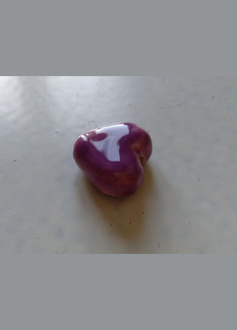 Керамическая бусина ручной работы "Сердечко" (сиреневое) Коти&Ангели (301533160)