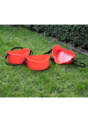 Набор из 3 корзинок пластиковых для сбора ягод с регулируемым ремнем 3.5 л МЕД (280909874)