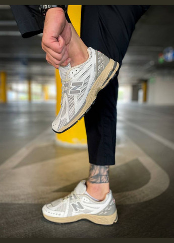 Кроссовки женские и мужские New Balance 1906R grey beige | Нью Беланс 1906R серые бежевые No Brand серые всесезоны (313653544)