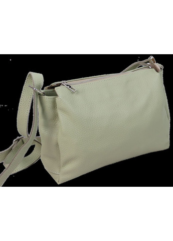 Жіноча шкіряна сумка через плече салатова Borsacomoda (360893876)