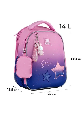 Набір рюкзак + пенал + сумка для взуття SET_K25-555S-9 Sparkling Kite (331155483)