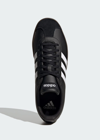 Чорні всесезон кросівки vl court base adidas