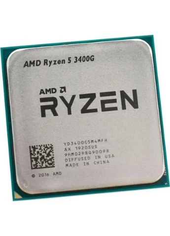 Центральний процесор Ryzen 5 3400G 4C/8T 3.7/4.2GHz Boost 4Mb Radeon RX Vega 11 GPU Picasso AM4 65W TRAY AMD (377991625)