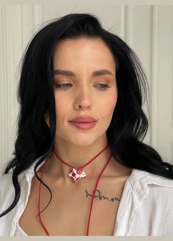 Чокер "Красный Баранец" Le'Perle (329756109)