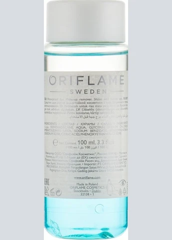 Засіб для зняття водостійкої косметики з очей The One Waterproof Eye Make-UP Remover 100ml (278765-18974) Oriflame (379857519)