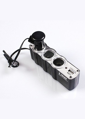 Автотройник + USB 12/24V прикуриватель зарядки XJXN (297707694)