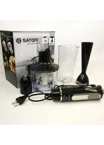 Погружной блендер с чашей + измельчитель SB-620-PB (Гарантия на товар) Satori (393116046)