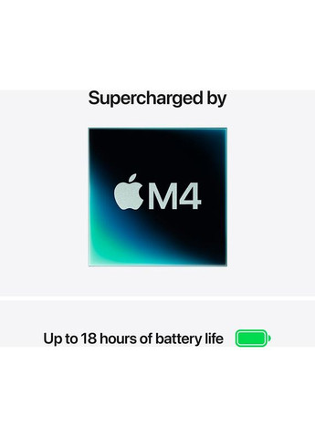 Ноутбук MacBook Air 15' M4 16/512GB Midnight (MW1M3UA/A) Apple (324022059)