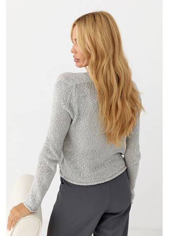 Кардиган з легкої в'язки на гудзиках Lurex Кардиган (370298758)