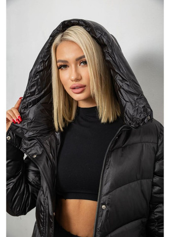 Чорна зимня куртка жіноча зимова, 244r5612 Ager