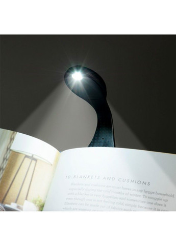 Закладка-ліхтарик - Чорний стиль FLEXILIGHT (331297658)