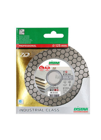 Круг алмазный отрезной 1A1R 125x1,6x25x22,23 Edge Dry Distar (369933686)