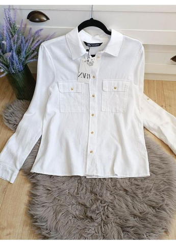 Белая рубашка Zara