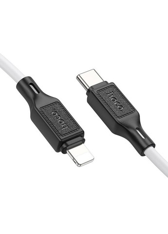 Кабель для зарядки Type-C-Lightning Apple iPhone X90 100см |2.4A| Білий Hoco (337350635)