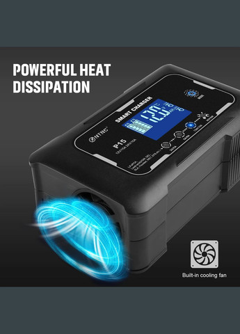 Автомобильное смарт зарядное устройство Р15 EAFC 15 A 12 В 10 А 24 В для аккумуляторов HTRC (339077751)