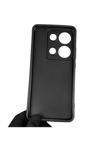 Чохол силіконовий Soft Touch для Redmi Note 13 Pro 4G чорний (Повний захист камери) Xiaomi (366389958)