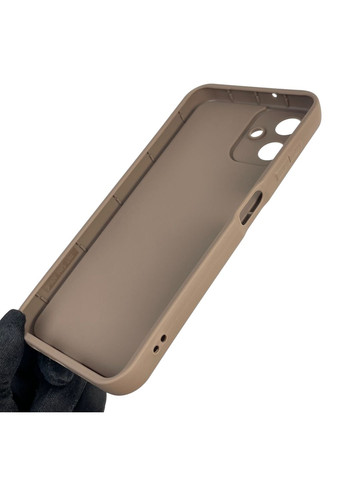 Чохол силіконовий Soft Touch для Galaxy A06 (SM-A065) коричневий (Повний захист камери) Samsung (366388379)