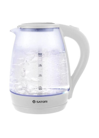 Электрочайник SGK-4105-WT 1.8 л 1500 Вт, стильный электрический чайник, чайники с подсветкой Satori (364665056)