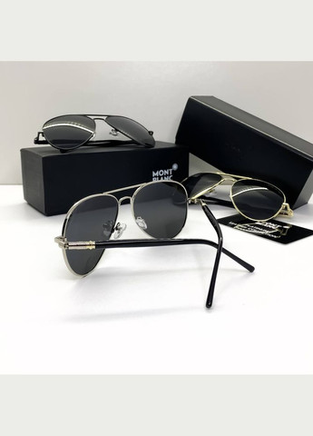 Мужские солнцезащитные очки с поляризацией (3090) silver No Brand (322157103)