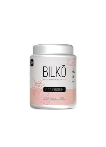 Натуральний білковий коктейль для схуднення та заміни харчування Bilko 0,45 кг Без смакових добавок No Brand (370218388)