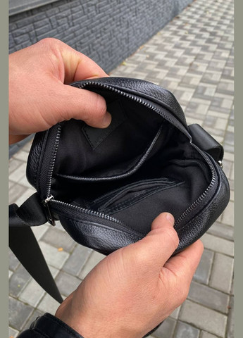 Чоловіча сумка через плече шкіряна барсетка месенджер Casual sk2 No Brand (323079567)