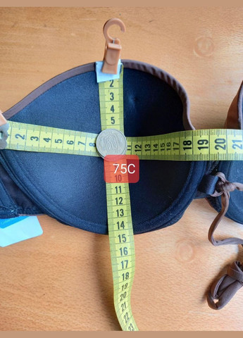 Коричневый летний модный женский купальник шоколадного цвета 6605 q7 бандо Chantelle