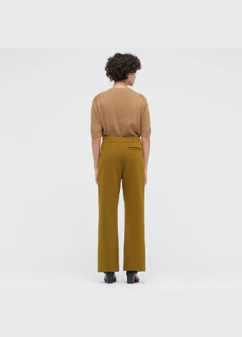 JERSEY RELAXED штани преміум-серії U 437060-37brown Uniqlo (365877597)