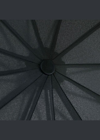 Чёрный 12 спиц крепкий складной мужской зонт полный автомат Trust большой система антиветер, система антишторм (290704220)