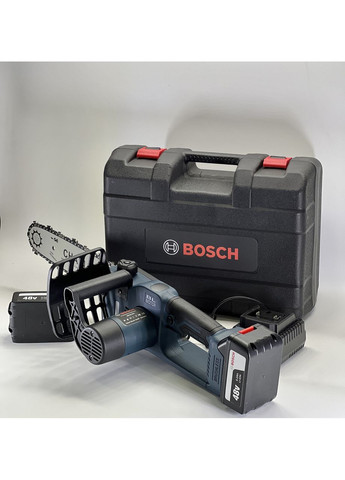 Аккумуляторная цепная пила UniversalChain 48 (48V 6.0 Ah) Шина 30см Цепь 3/8" АКБ пила Бош Bosch (368682200)