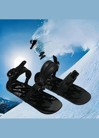 Міні лижі з фіксаторами для ніг К3 iCamp лижне взуття (R051284) No Brand (349844153)