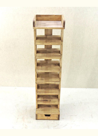 Полка для обуви из дерева Бувре 8 мускат (ПДО-801907) No Brand (327868615)