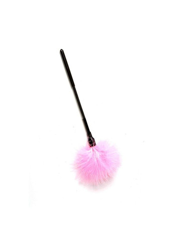 Тіклер з рожевого пір'я на довгій ручці 40см DS Fetish (292011684)