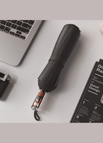 Чорна} напівавтомат xiaomi парасолька konggu automatic umbrella ф20934 (6972310390024) (264742956)