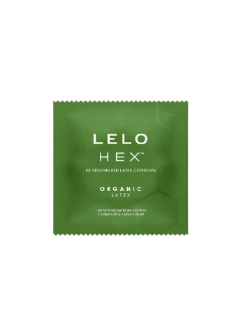 Презервативи HEX Condoms Organic 3 Pack, тонкі та суперміцні Lelo (395734619)