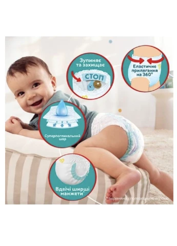 Підгузки-трусики Pants розмір 3 (6-11 кг), 48 шт Pampers premium care (386767595)